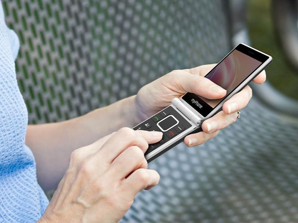 MYPHONE TANGO 2 LTE 128 MB/48 MB 4G-Klapphandy für Senioren