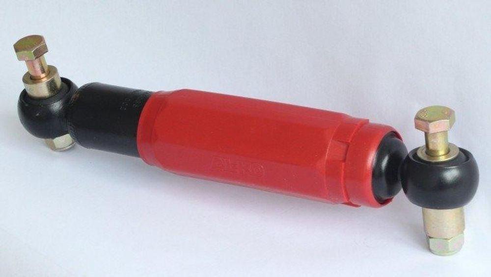 AL-KO Achsstoßdämpfer Octagon PLUS rot, 2er Set für PKW-Anhänger bis 1800 kg