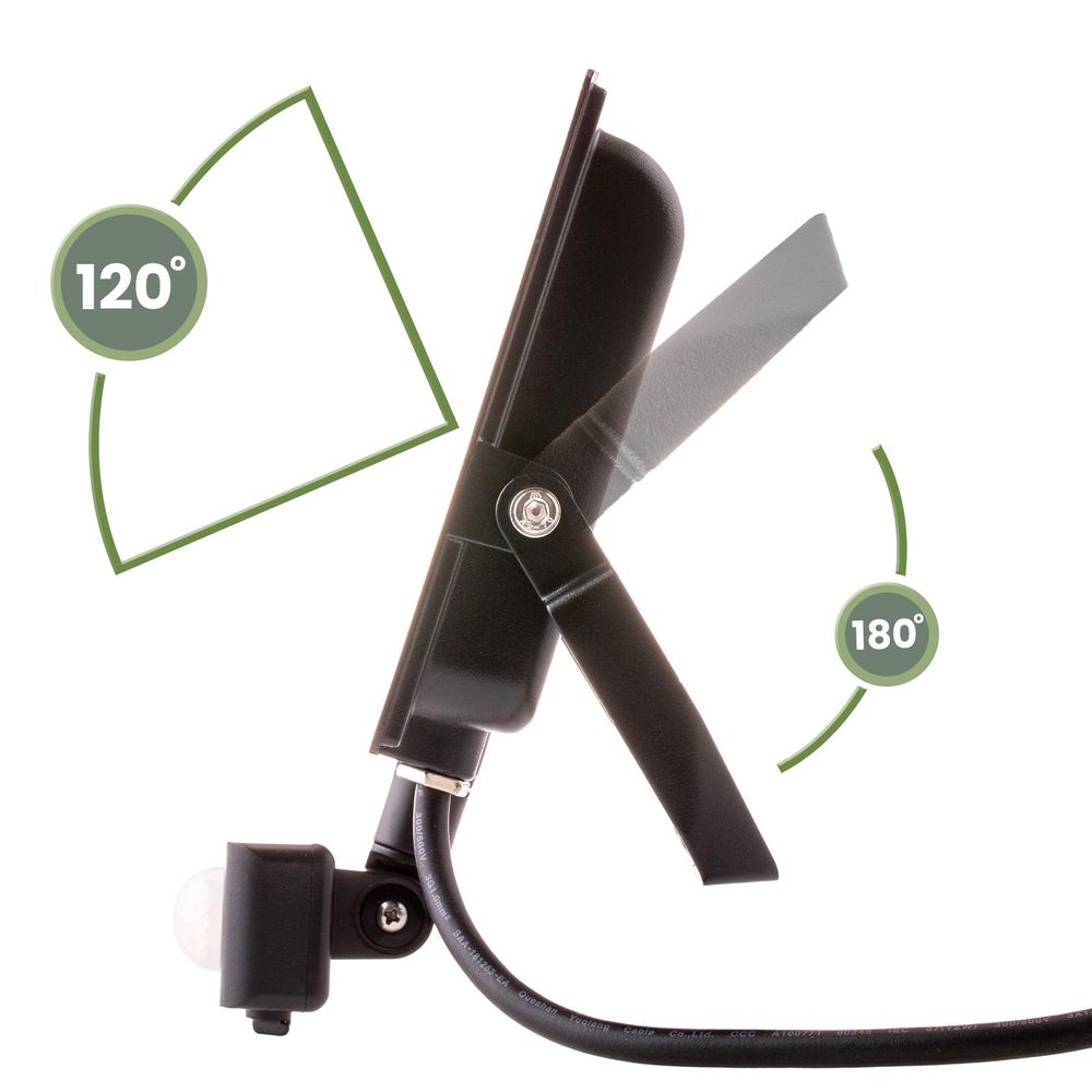 LUMILED LED Strahler 50W Außenstrahler 4500Lm Fluter Strahler Außen IP44 spritzwasserdicht 6500K Kaltweiß Scheinwerfer Flutlichter Bewegungssensor