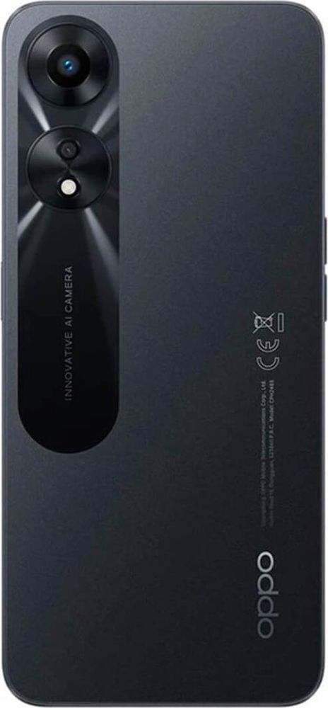 OPPO A78 5G , 16,7 cm (6.56"), 4 GB, 128 GB, 50 MP, Android 13, Schwarz