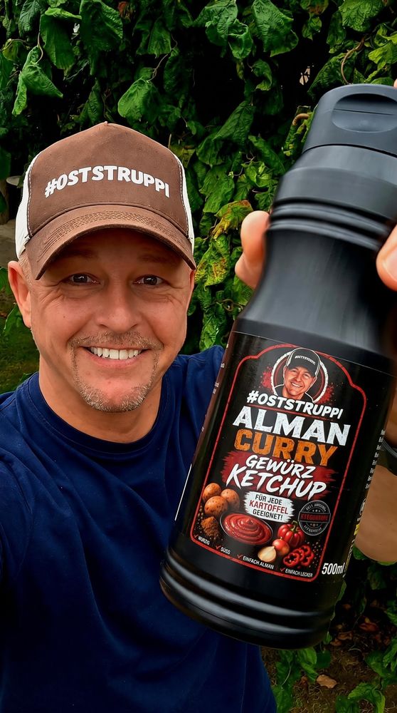 Alman Curry Gewürz Ketchup 500ml