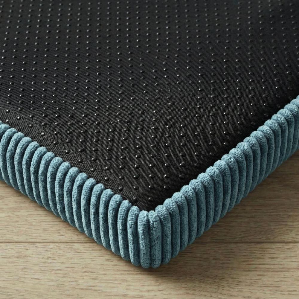 HUNDEBETT HUNDEKISSEN HUNDEMATTE CORD XL 120x80 CM Türkis