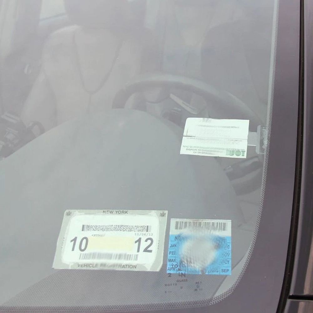 Parkscheinhalter Parkausweis Parkscheinhalter Transparent Clip Windschutzscheibe Halterung Parkschein Selbstklebend Tickets Clips Auto Kartenhalter Retoo
