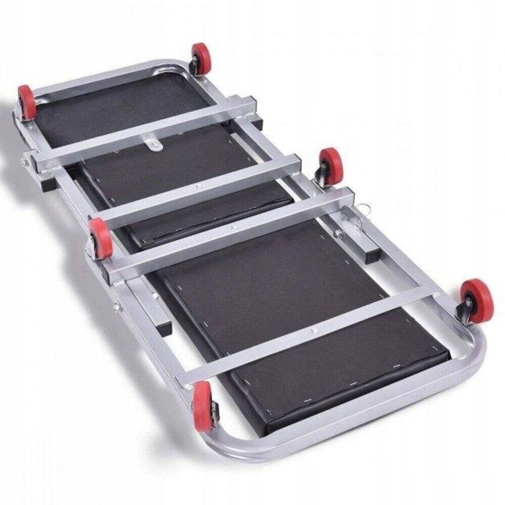 LUXTOM | Montagerollbrett, 150 kg Tragkraft, Rollbrett für Mechaniker, Werkstatt-Liegewagen, klappbare Liege für Kraftfahrzeuge