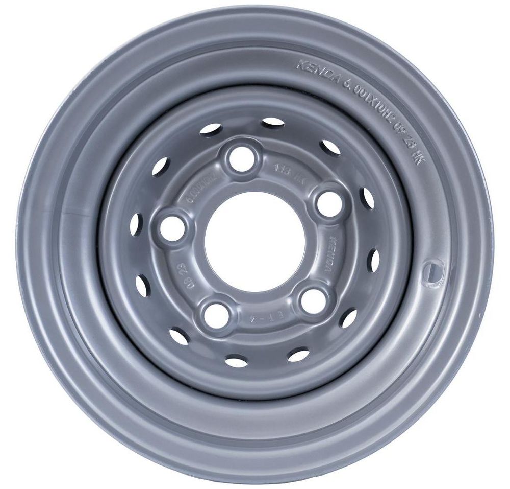 KENDA 10 Zoll Stahlfelge 5x112 für Autotransporter und schwere Anhänger