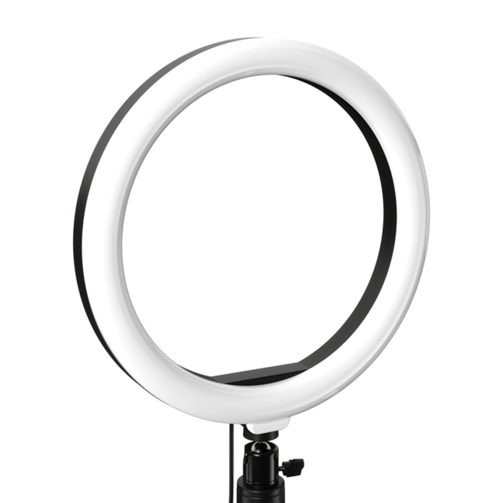 Diablo Vlogging-Kit - Mikrofonhalter, Monitorhalter, Telefonhalter für Streamer, Gamer mit LED-Licht - YouTube Starter Set