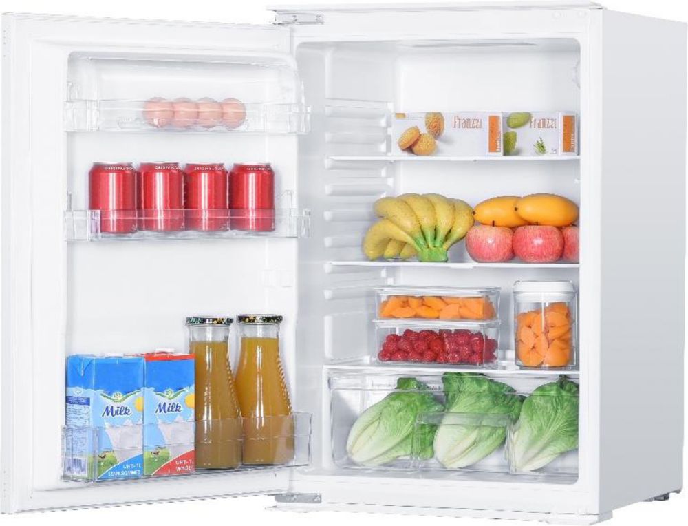 Einbaukühlschrank SCHOEPF KSE510 / / 129 L / Vollraum, Schlepptüre, LED-Beleuchtung, Einbau, 88cm