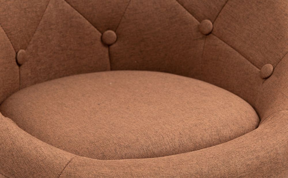 Nahaufnahme des SVITA HAVANNA Loungesessels, Sitzfläche und Material der Rückenlehne
