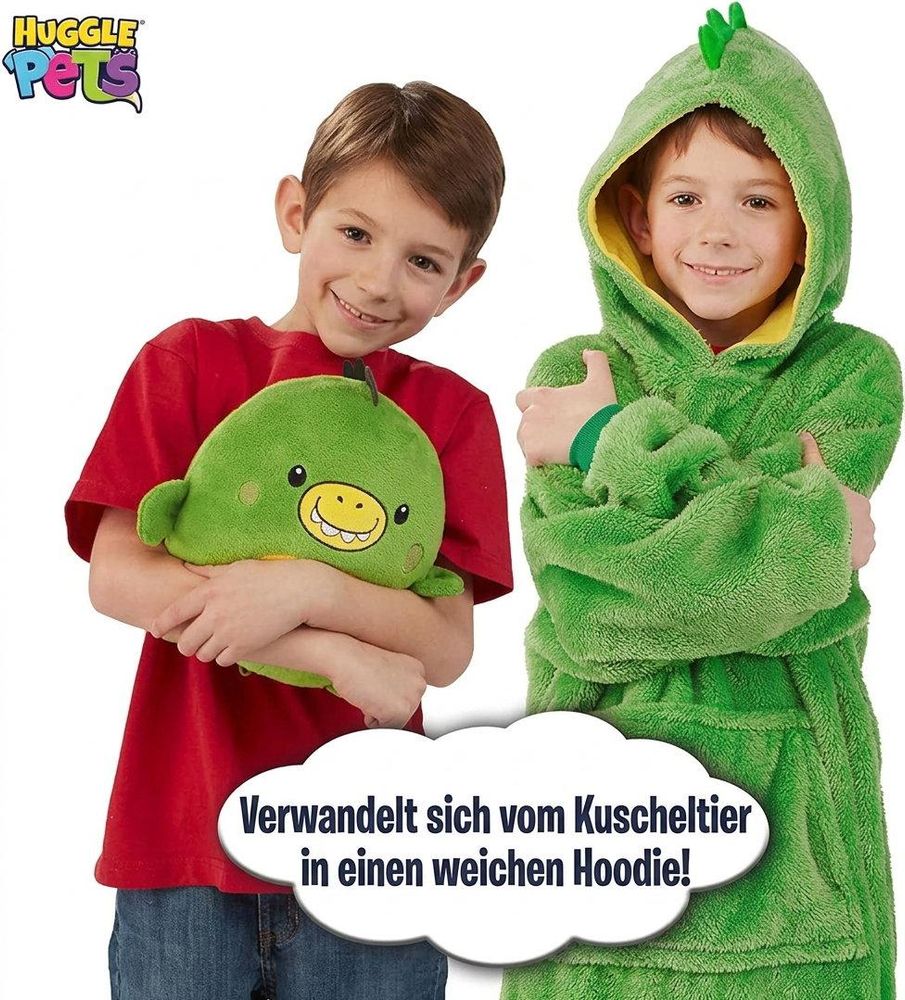 2-in-1 Kuschelspaß: Plüschtier & Hoodie in Einem!