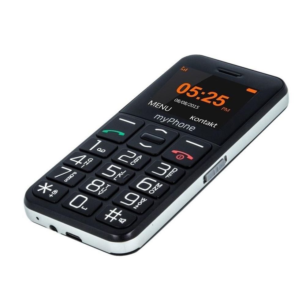 myPhone Halo Easy Schwarz