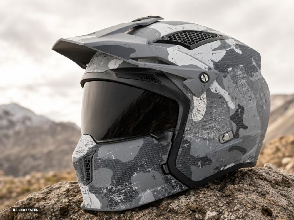 Bogotto Radic Camo 22.06 Helm, grün matt, XL (61/62)