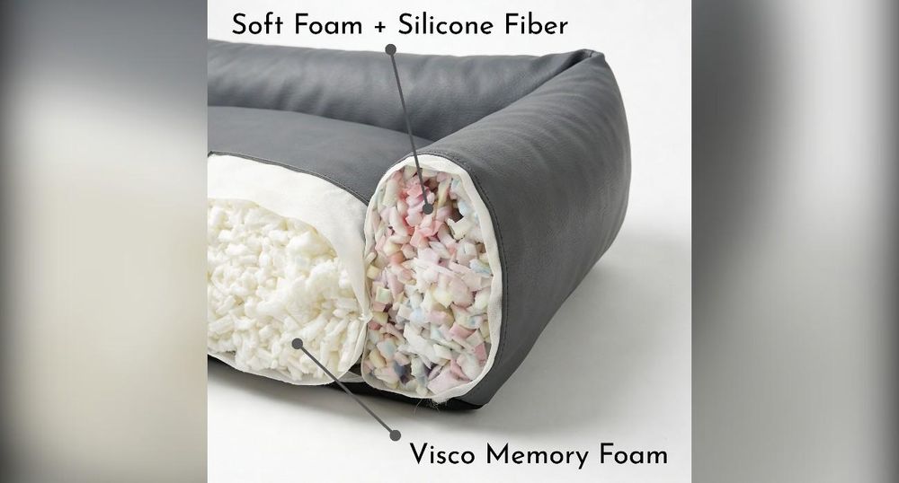 Memory Foam im Mittelkissen