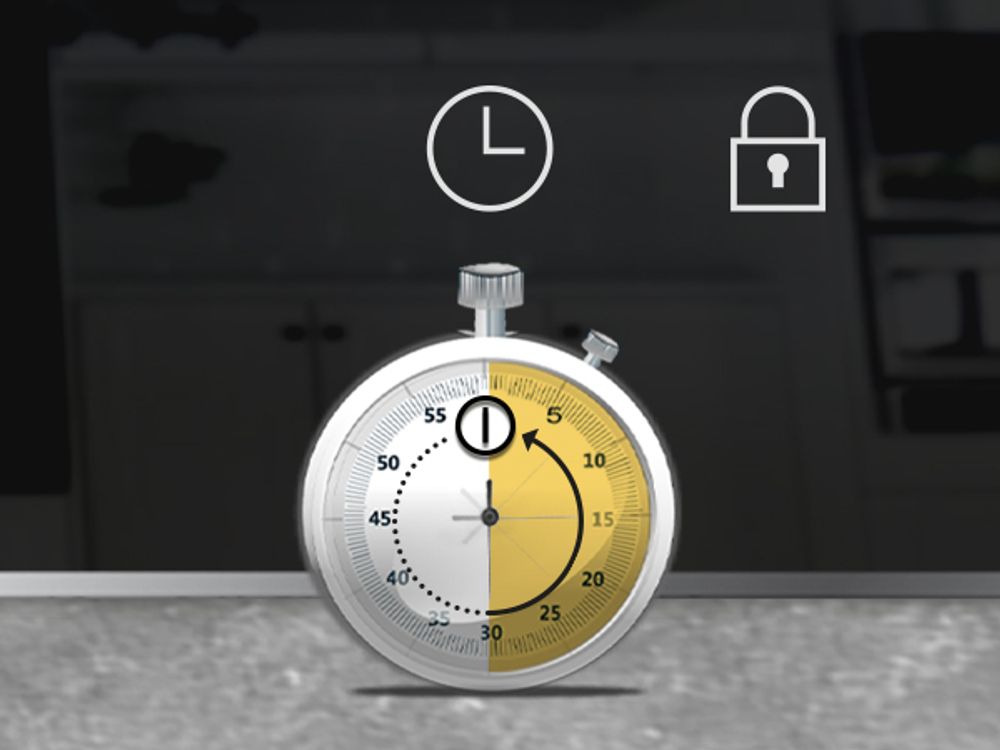 Abschalt-Timer des autarken Induktionskochfeldes IH85900ED