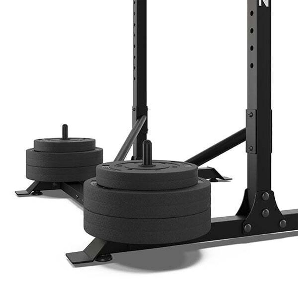 Zipro Langhantelständer Verstellbar (Paar) – Squat Rack & Hantelablage für Hantelbank  Kniebeugenständer mit Scheibenaufnahme Massiver Stahlrahmen