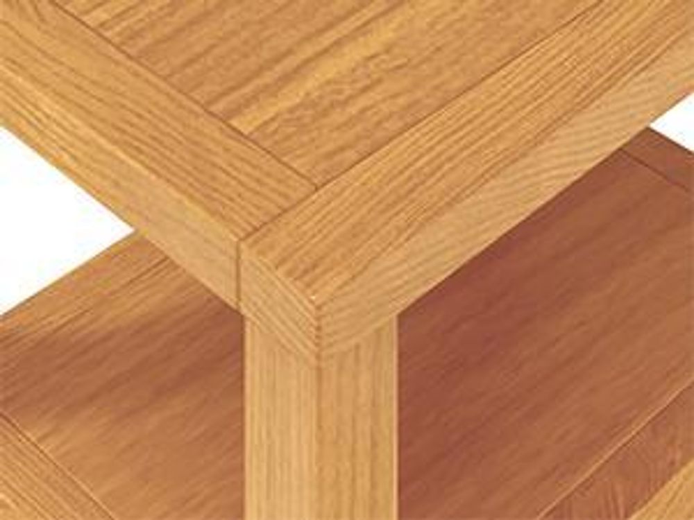 vidaXL Beistelltisch mit Zeitungsablage 27x35x55 cm Massivholz Eiche