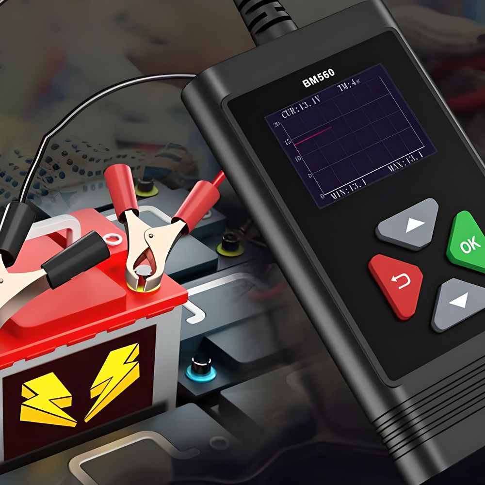 KFZ Batterietester mit LCD Display 5V 12V bis 20V Universal Knopfzellen Multifunktion Profi Akku Testgerät Battery Batteriekapazitätstester Reto