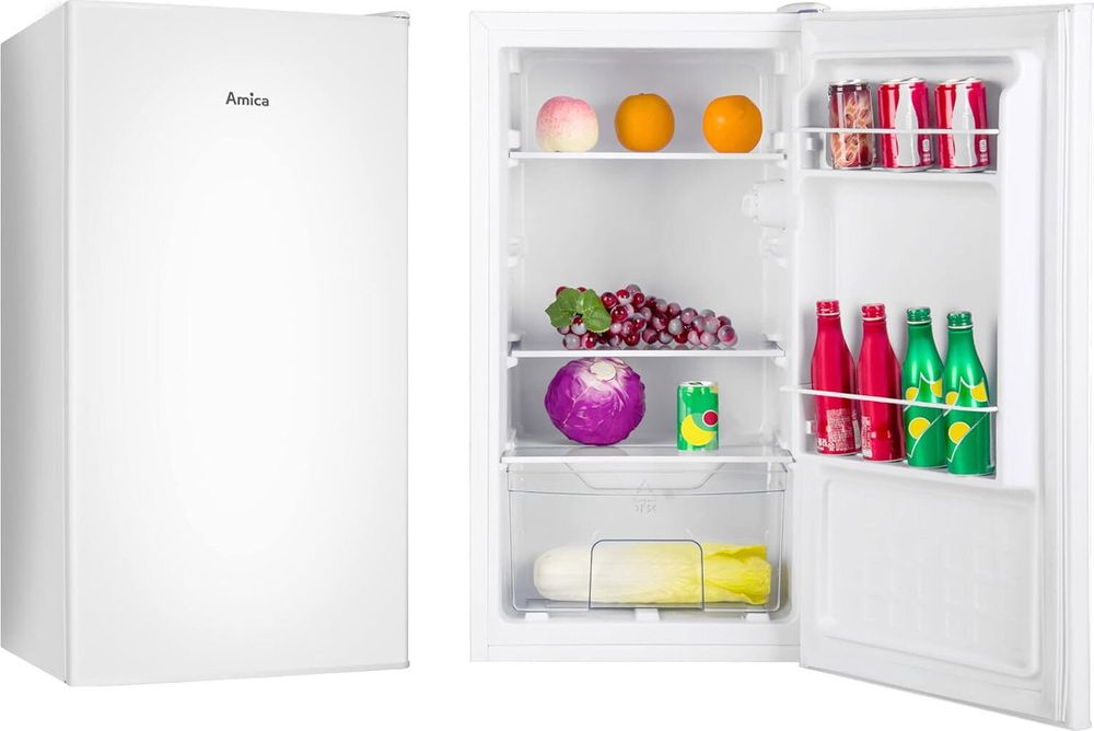 Amica VKS 351 116 W Vollraum-Kühlschrank, 85 cm