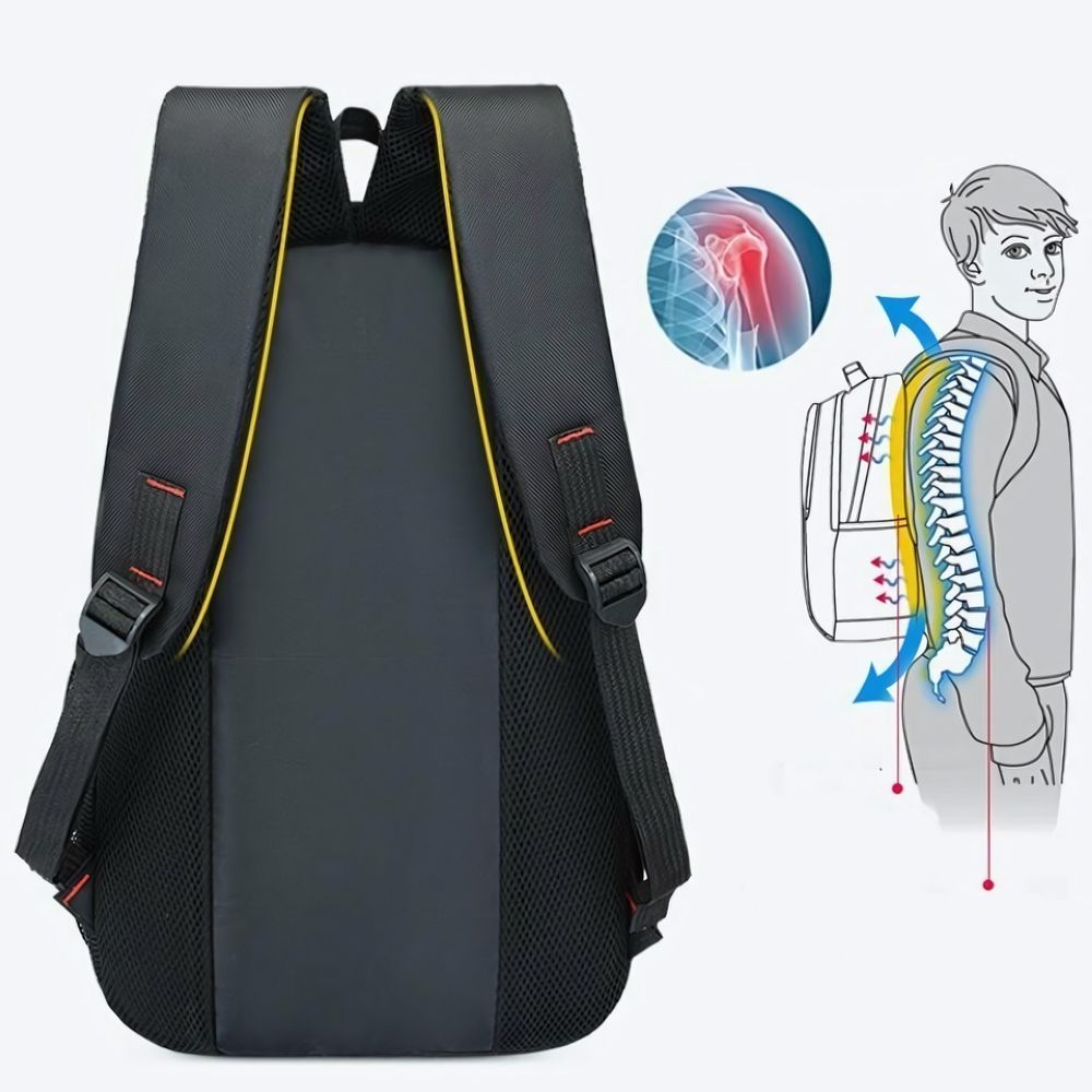 Rucksack 30L für Schule, Arbeit & Reisen, Schulrucksack, Gewebe, Laptop Fach, Leicht & Uni mit Reißverschluss für Teenager & Erwachsene Retoo