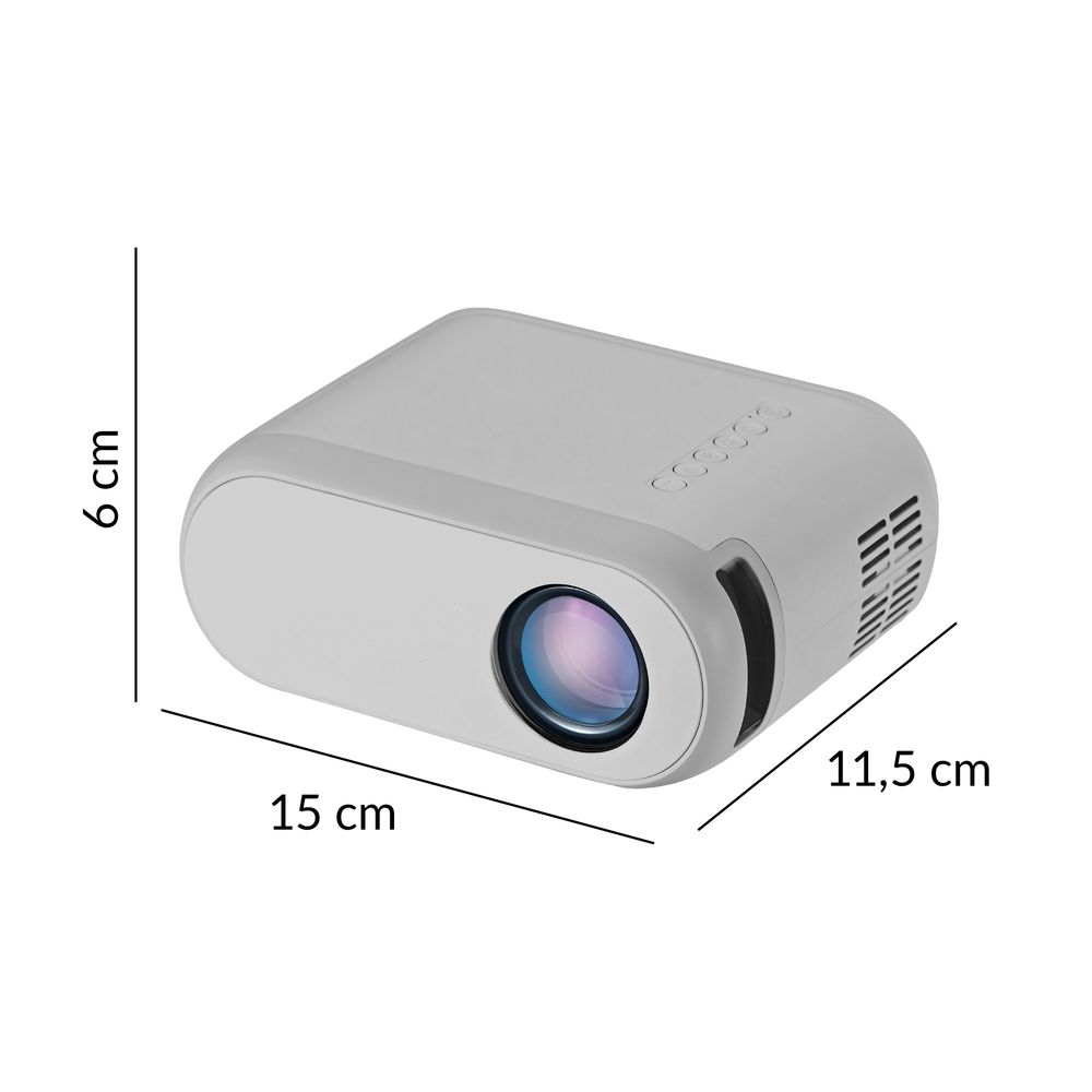 Mini Beamer | Projektor Tragbarer | Full HD, 1080P, WiFi kompatibel mit Android, Laptop, PC, Smartphone | Smart 3000 Lumen, 800:1 | Retoo