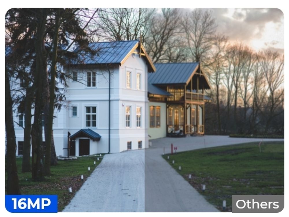 Reolink Duo 3V PoE, 8K 16MP 180° Dual-Objektiv PoE IP-Kamera, IK10 Vandal, Spotlight-Nachtsicht, Smart-Erkennung & Alarme, Zwei-Wege-Audio, IP67