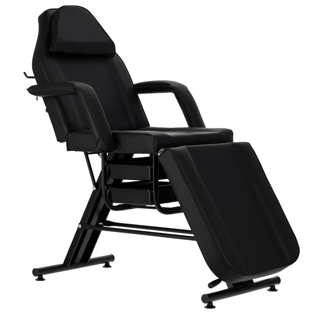 Sedia estetica con vasche nero lettino divano SPA tatuaggio tattoo