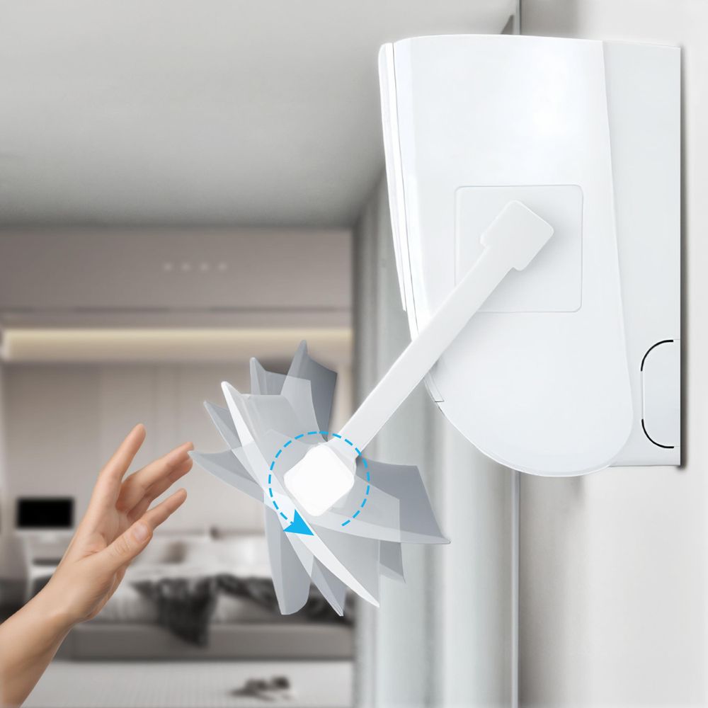 EBERG BVRS Klimaanlagen-Luftleitblech für Splitgeräte 56-102 cm Weiß