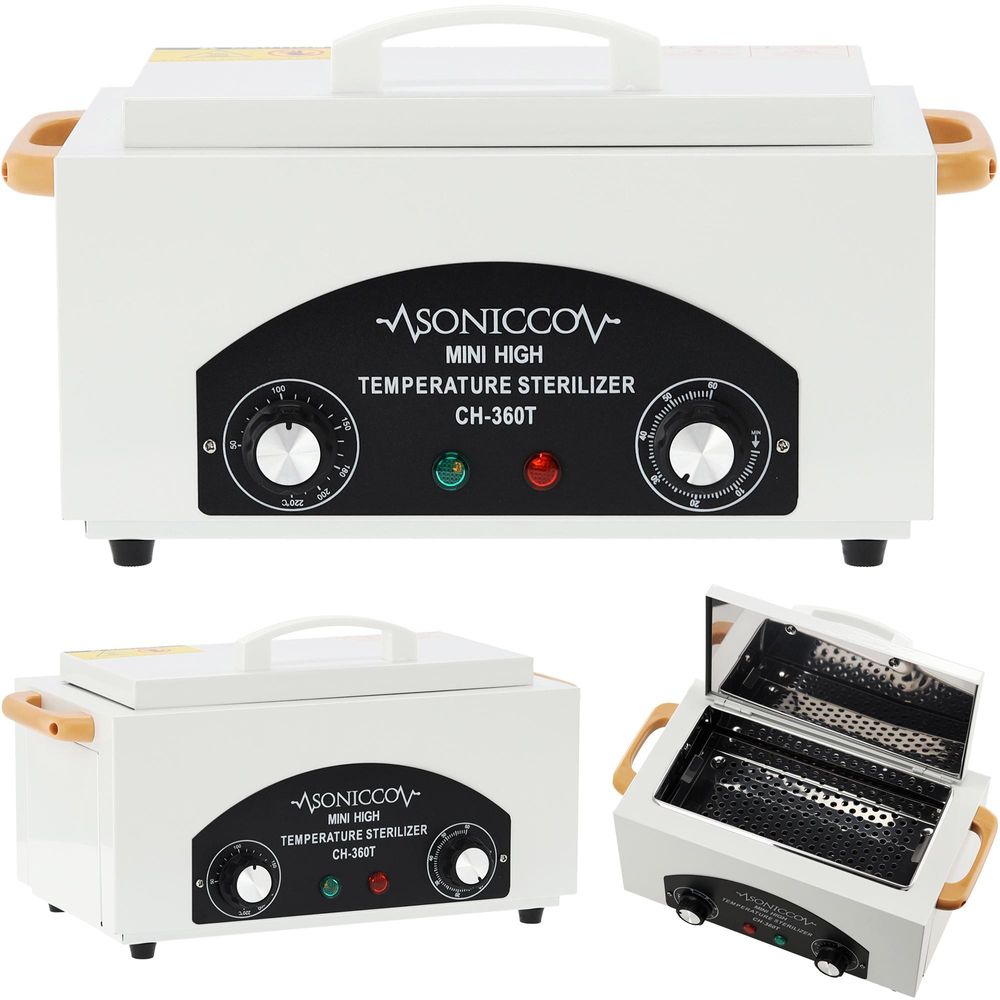 Sterilizzatore ad aria calda da 300W per la disinfezione degli strumenti a 220°C con timer