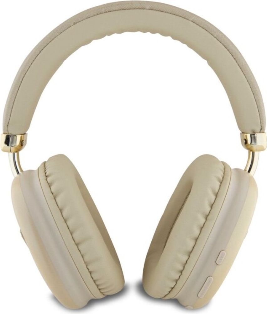 Guess Bluetooth In-Ear-Kopfhörer 5.3 Metallisches Dreieck Logo Gold