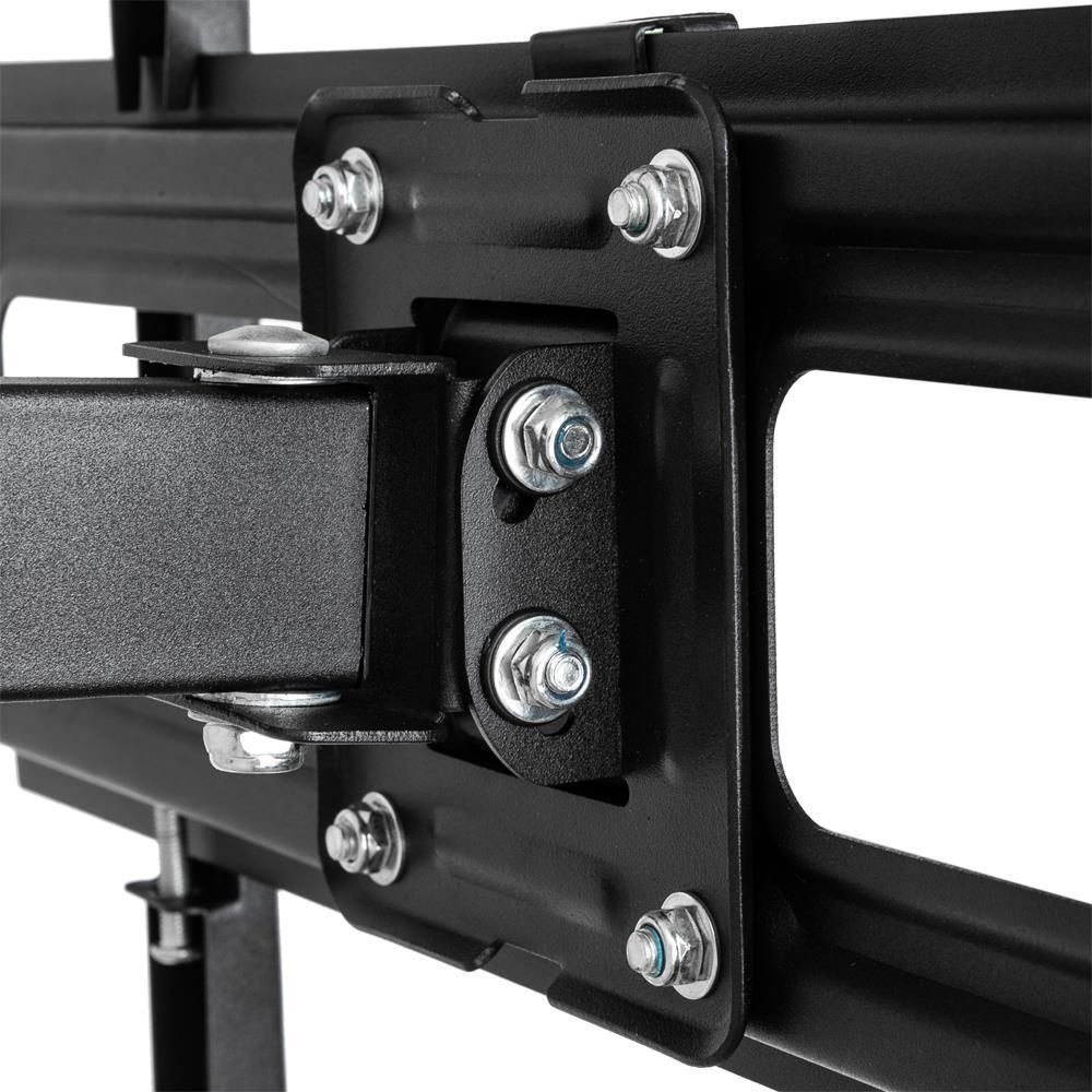 TV Wandhalterung, Max. 30kg, Neigbar & Schwenkbar für 26-55 Zoll, Universal VESA bis 400x400, für LED LCD Fernseher, Schwarz Retoo