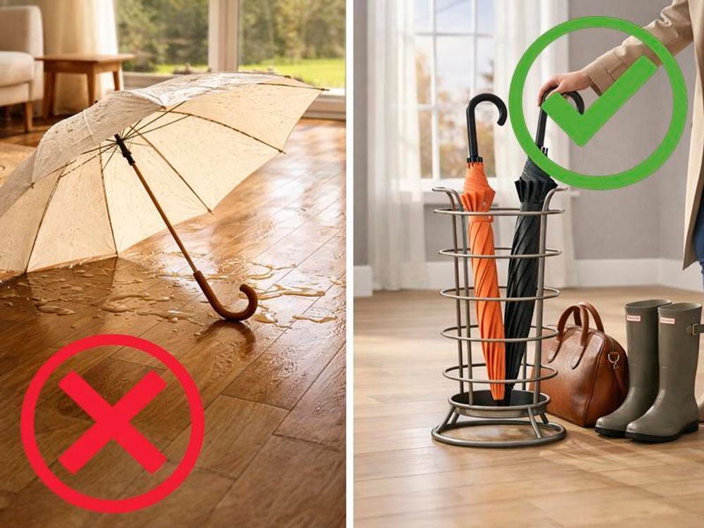 Nie mehr nasse Böden – stilvolle Schirmaufbewahrung für Ihr Zuhause!