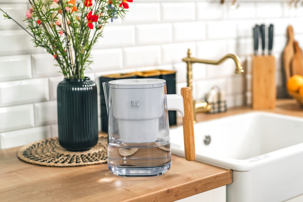 Kristallklares Wasser mit der Filterkanne G21