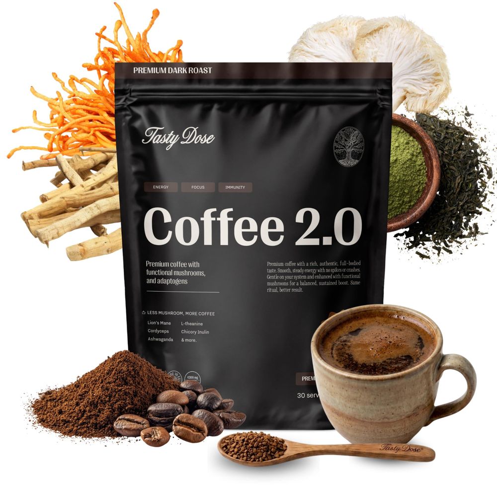 Ihr täglicher Fokus-Boost: Kaffee 2.0 mit Vitalpilzen