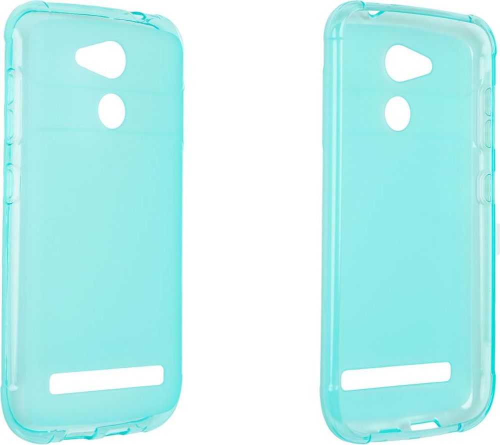 caseroxx Schutz-Hülle TPU-Hülle kompatibel mit Olympia Neo Mini / Neo Mini+, Gummi Handy Tasche hellblau – Frontalansicht