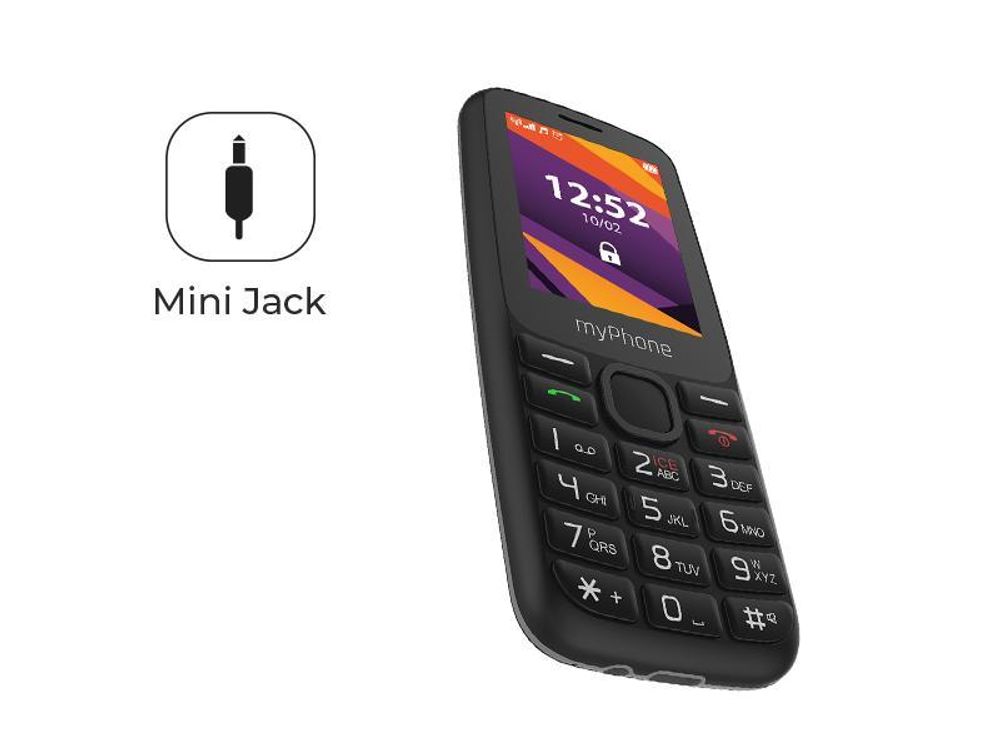 MYPHONE 6410 LTE 4G – ein Mobiltelefon für Senioren Dual-SIM 2,4" TFT 240x320/128MB/64MB RAM/SD-Karte/4G LTE