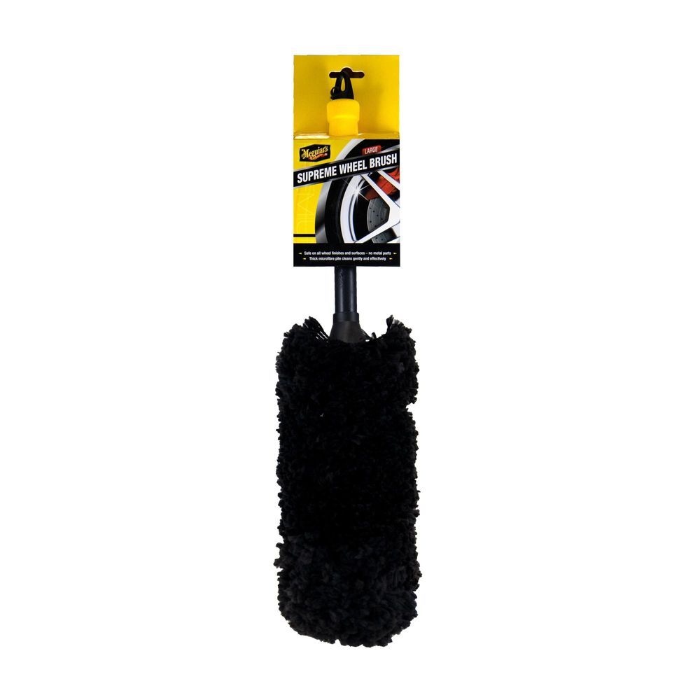 Meguiar's® Supreme Wheel Brush Large - Felgenbürste mit Mikrofaserkopf