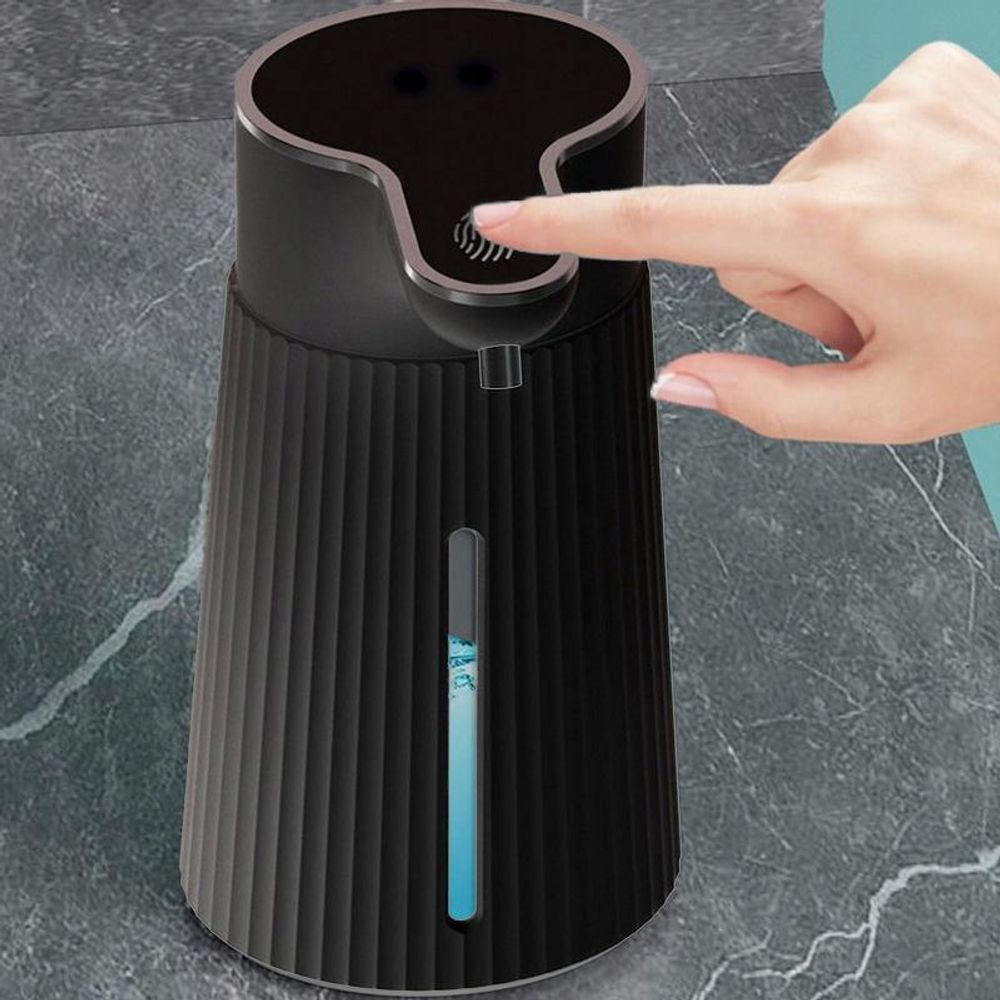 Bezdotykowy Dozownik Mydła Płynu 400ml Automatyczny Dyspenser Duży USB-C IR