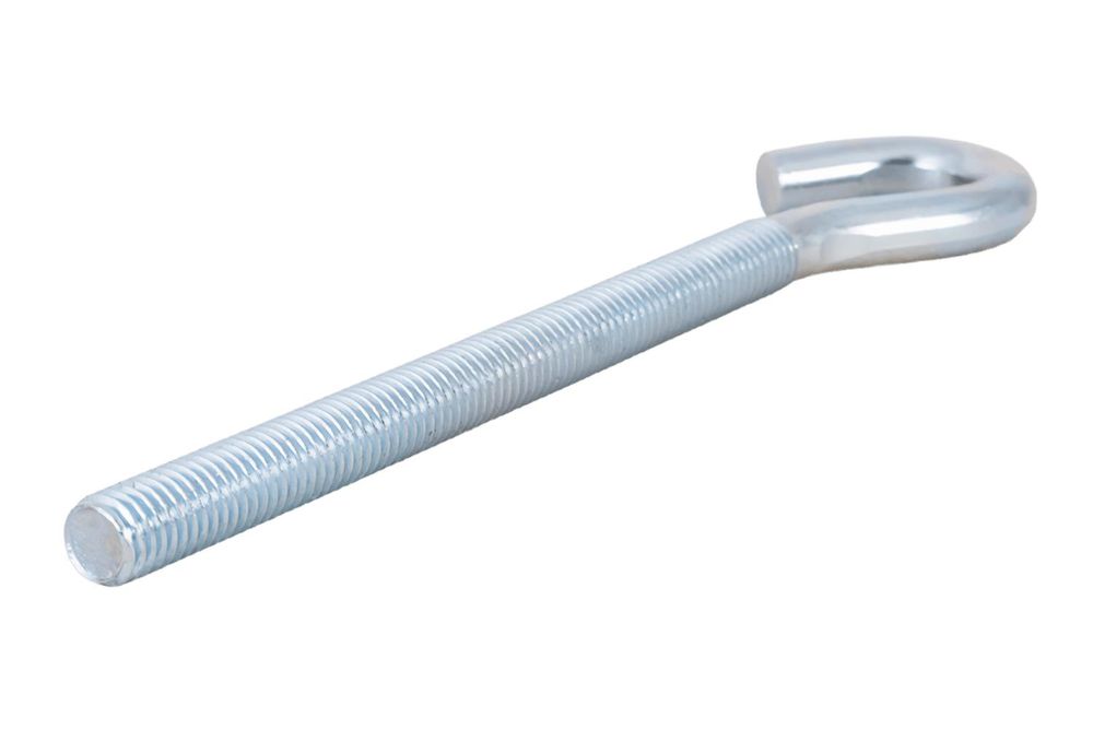 DROMET závěsný hák HZ M8x140 s 100 mm závitem, určený pro přívěsy a stavební účely