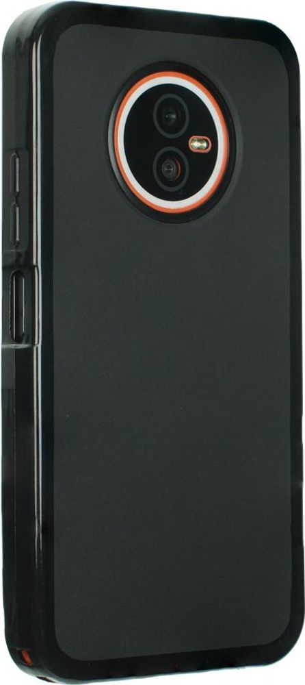 caseroxx Schutz-Hülle TPU-Hülle kompatibel mit Gigaset GX4 / GX4 Pro, Gummi Handy Tasche schwarz