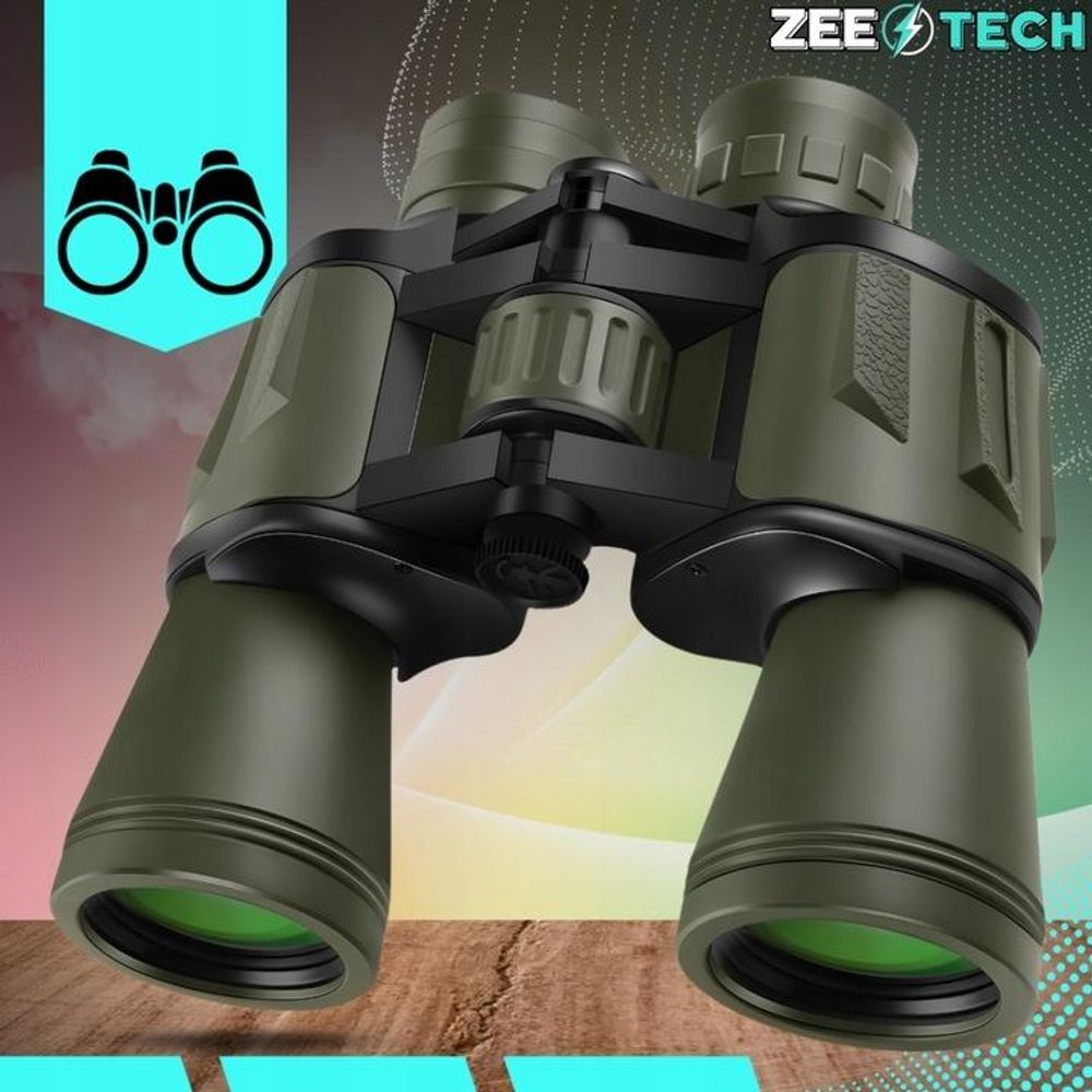 Militärisches Fernglas 20x50 für Jagd und Tourismus, Optik BK-7 FMC + ETUI GURT