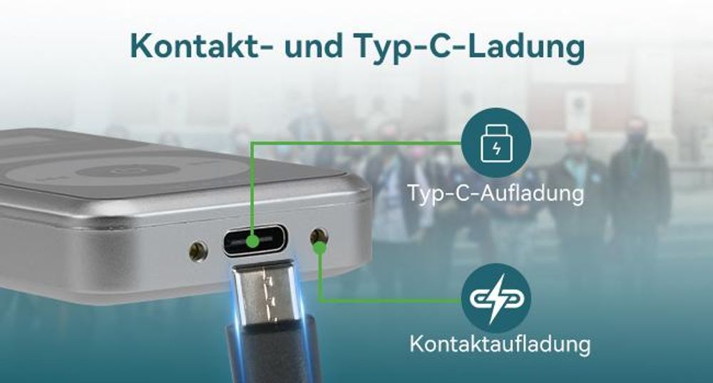 Retekess T130P Audio Tour Guide System, mit Headsets, Abgestufte Geräuschreduzierung, 160m, Lange Standby-Zeit 30H, 20 Empfänger, walkie talkie