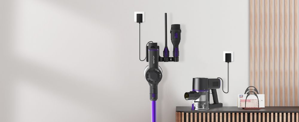 Bezprzewodowy odkurzacz Vactidy V8 Pro 35000 Pa, odkurzacz akumulatorowy 8 w 1, 45-minutowy samostojący odkurzacz ręczny do dywanów, sierści zwierząt, drewna i twardych podłóg