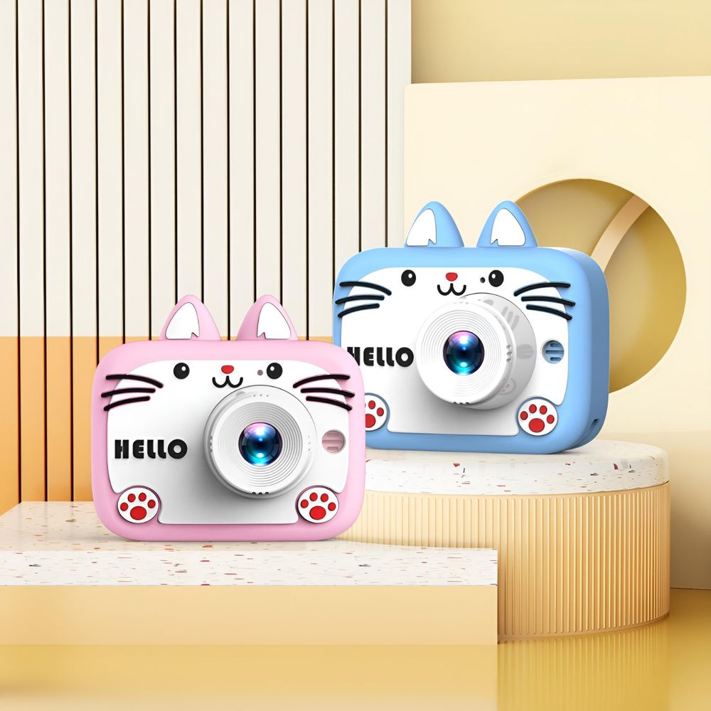 Digitale Fotokamera Für Kinder 40 Mp Kamera Spielzeug Spiele + 32Gb Karte