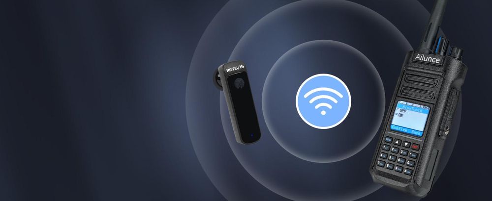 Retevis Ailunce HD2 Ham Radio, Langstrecken DMR Radio, GPS, 3200 mAh Akku, IP67 wasserdicht, Dualband-Amateurfunkgerät für Notfallrettung, Amateurfunk