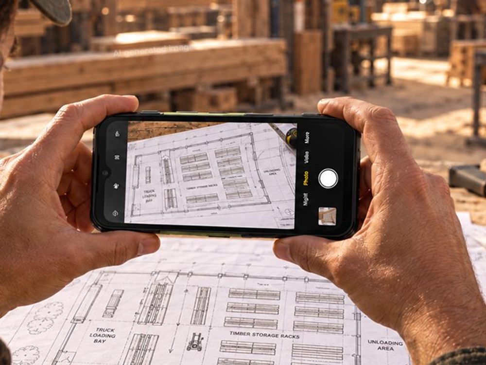 HAMMER CONSTRUCTION 3 THERMAL 5G MILITARY EDITION Robustes 5G Outdoor Smartphone mit Wärmebildkamera, Laser-Entfernungsmesser und Nachtsichtkamera