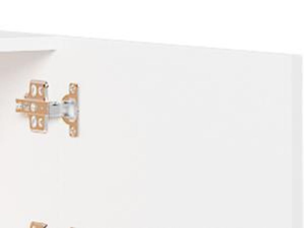 vidaXL TV-Schrank mit LED-Leuchten Weiß 160x35x40 cm
