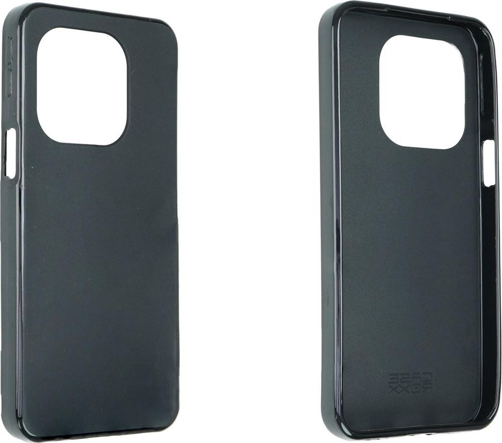 caseroxx Schutz-Hülle TPU-Hülle kompatibel mit Emporia SMART.ME7 / 7lite / 7mini, Gummi Handy Tasche schwarz  – Detailansicht