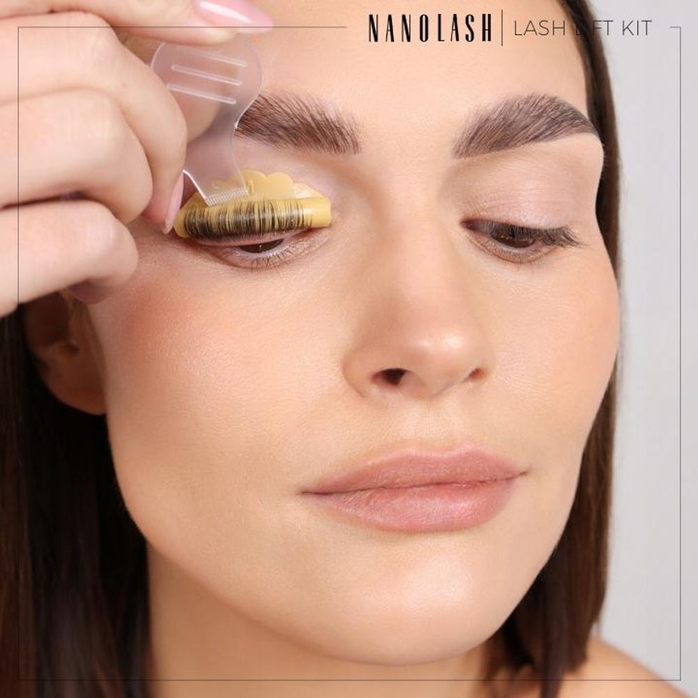 Nanolash Lash Lift Kit Set für das Lifting und die Laminierung der Wimpern