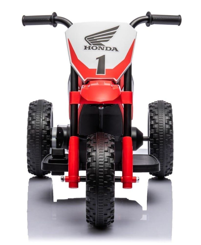 SUN BABY Elektro Motorrad, Vorderansicht, stabile Bauweise