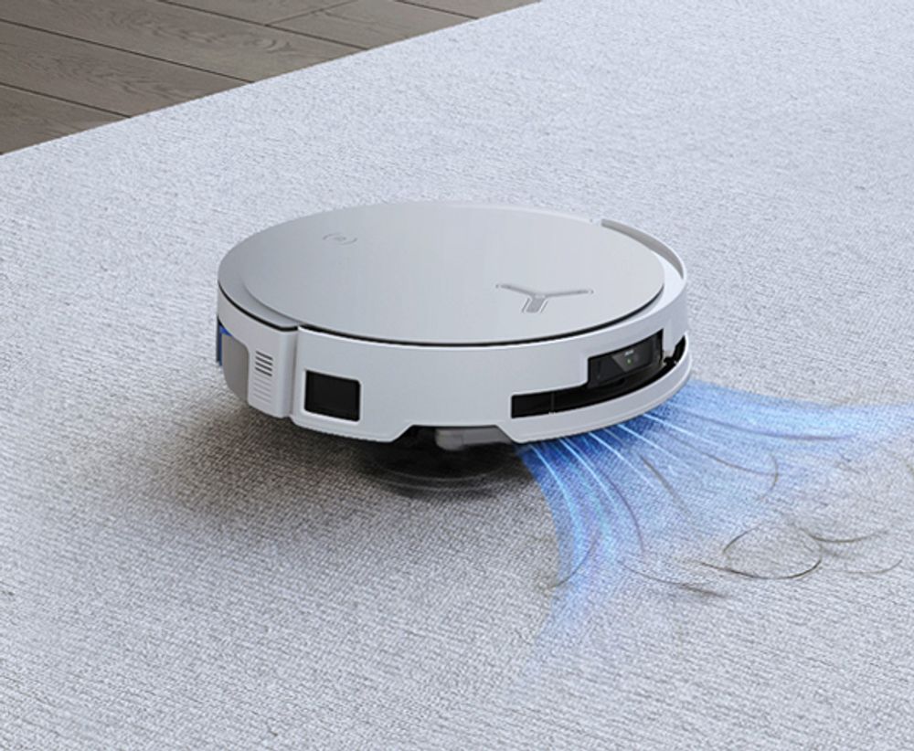ECOVACS Saug- und Wischroboter DEEBOT X8 OMNI mit 2pcs Original-Reinigungsflüssigkeit, 18.000 Pa Staubsauger Roboter, Saugroboter mit Wischfunktion