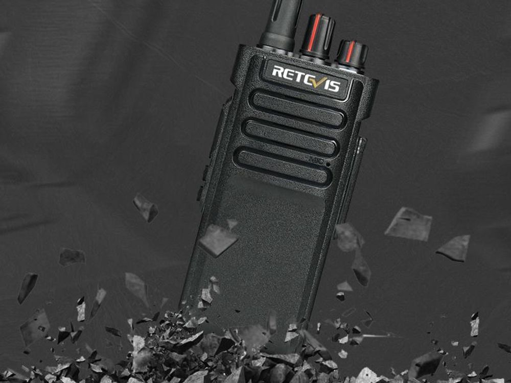 Retevis RT29 Walkie Talkie Großer Reichweite, 8W, 3200mAh Akku wiederaufladbar, IP67 wasserdicht, mit für Funkamateure, Outdoor-Aktivitäten, Logistik